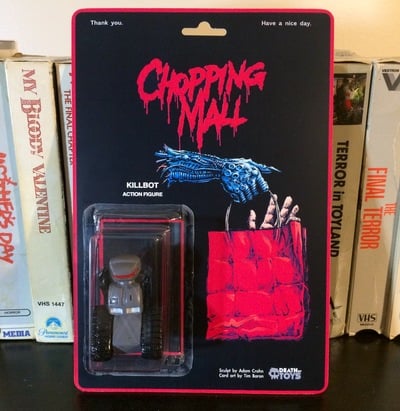 Custom Chopping Mall Killbot Figure