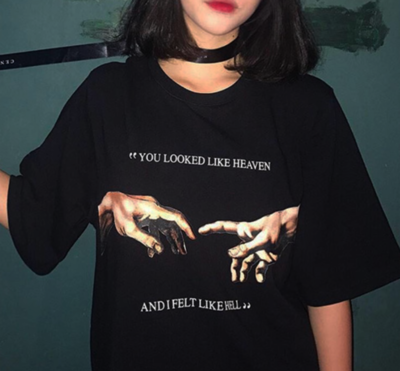 Free Shipping-I FELT LIKE HELL TEE