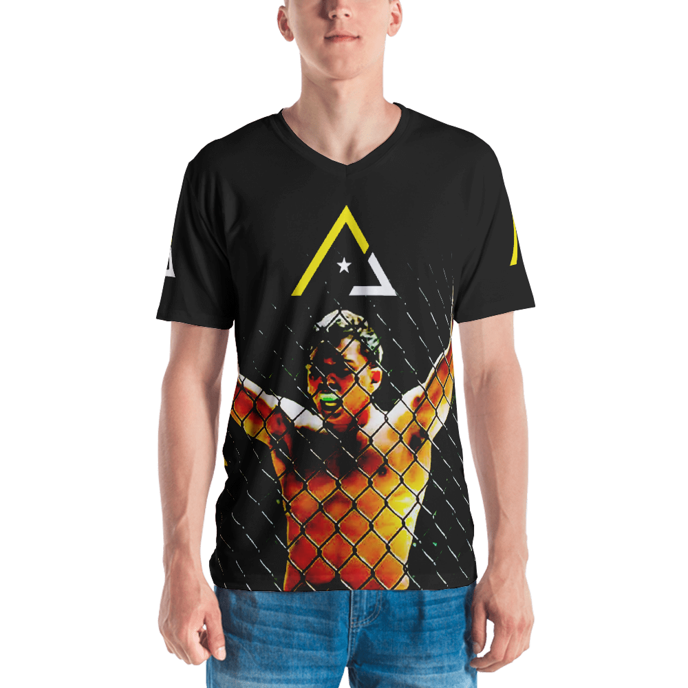 Ali Jafri sublimated v-neck tee