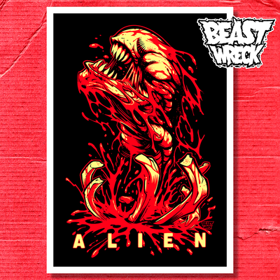 CHESTBURSTER Art Print