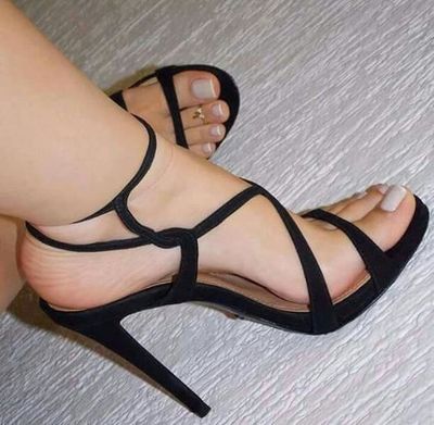 Simple Straps Open Toe High Stiletto Heel Sandals Q-0072