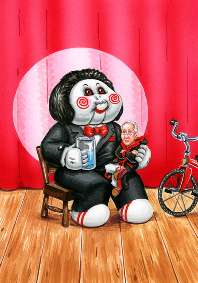 Bogus BILLY / VIN Triloquist Final Art - Horrorible Kids - Series 3 2018