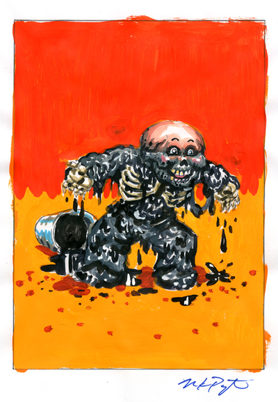 Tarman CARMEN / Living TED Color Rough - Horrorible Kids Series 3 2018