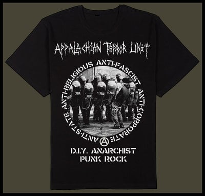 APPALACHIAN TERROR UNIT -"DIY Anarcho Punk" Shirt