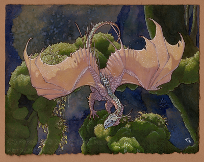 Original fantasy art: Morning Hunt