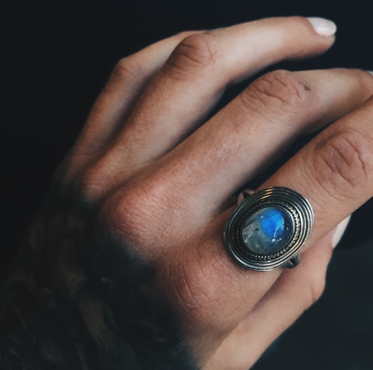 Moonstone Size 9.5 Ring