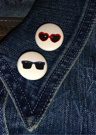 Jordana + Oliver = Dynamic Duo Buttons