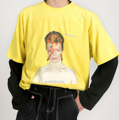 Free Shipping-"DAVID BOWIE" TEE
