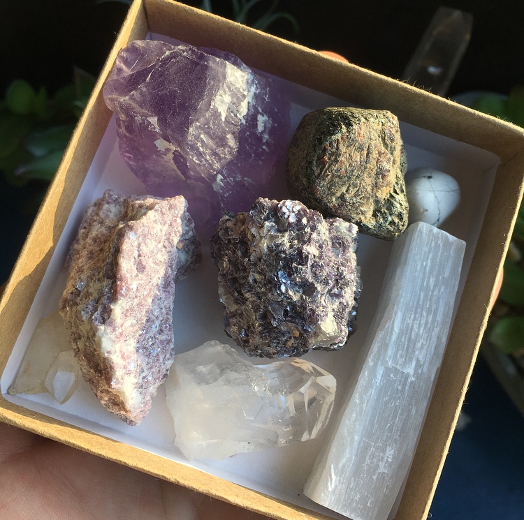 Color Therapy Purple Crystal Healing