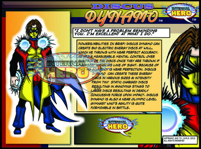 Discus Dynamo (hero), Step#2 : Pick One Ally/Nemesis