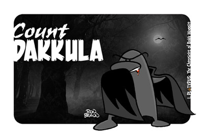I, Platypus: Count Dakkula Small Print