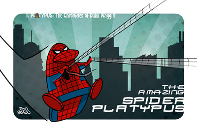 I, Platypus: Spider-Platypus Small Print