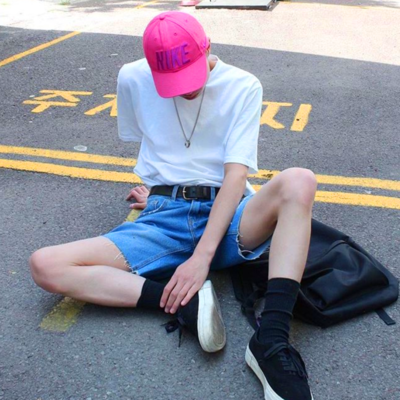 Free Shipping-UNISEX PLAIN TEE ( RED / PINK / WHITE )