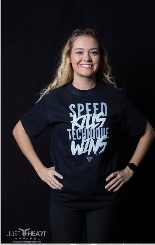 Speed kills technique wins t shirt