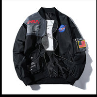 Harajuku New Fashion Astronaut Air Force Pilot Jacket Baseball Wear - Thumbnail 2