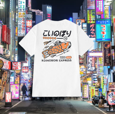 Free Shipping-KOINOBORI EXPRESS TEE