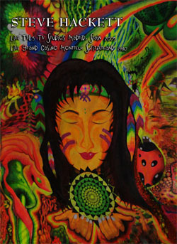 STEVE HACKETT Live TVE3 TV Studios Madrid, Spain 2005 + Live Grand Casino Montreux Switzerland 1980 DVD