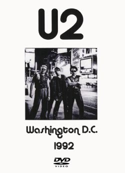 U2 WASHINGTON D.C. 1992 DVD