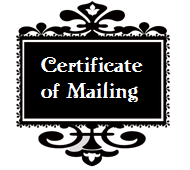 USPS Certificate of Mailing