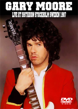 GARY MOORE Live In Stockholm Sweden 1987 DVD