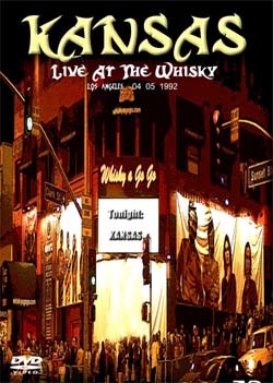 KANSAS Live At The Whiskey 1992 DVD
