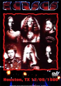 KANSAS The Summit, Houston, TX 12.09.1980 DVD
