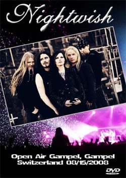 NIGHTWISH Open Air Gampel, Gampel, Switzerland 08.15.2008 dvd