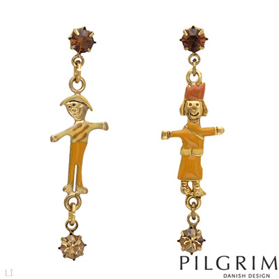 PILGRIM Crystal Earrings