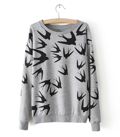 Birds Flocking Sweater