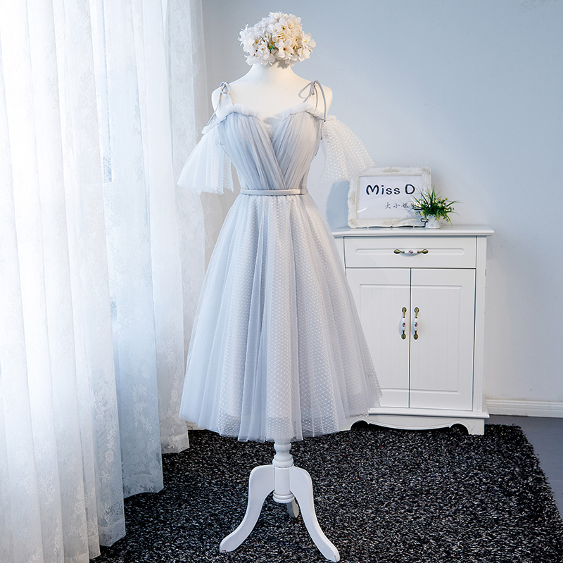 Cute tulle short prom dress, homecoming dress