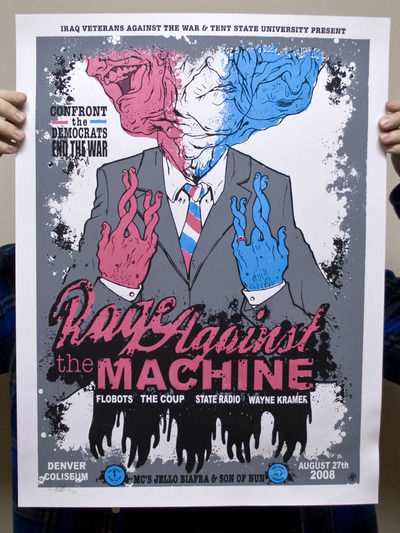 Rage Against the Machine at the 2008 DNC