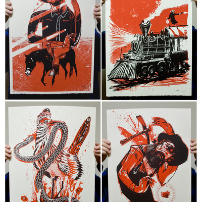 Death in the west: 4 pack  - Thumbnail 1