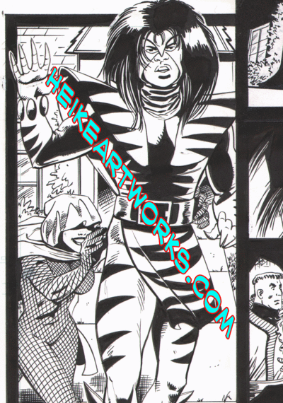 I-Bots #9 p14 Tekno / Big Comics 1995 original art