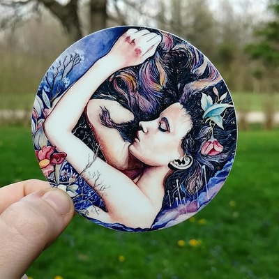 "In May" Vinyl Sticker