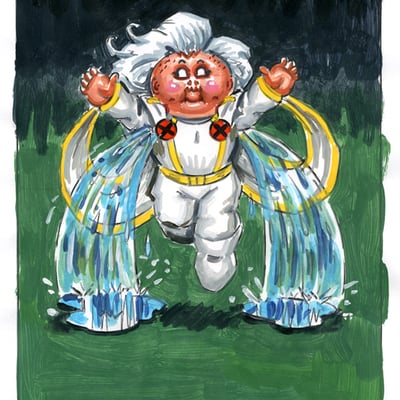 Odorous ororo / perspire rachel color rough - marveless kids series 1 2019 - Thumbnail 5