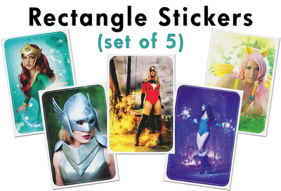 Rectangle (Set of 5) - Stickers