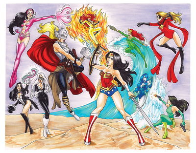 Infinity Nica 11x14" Art Print