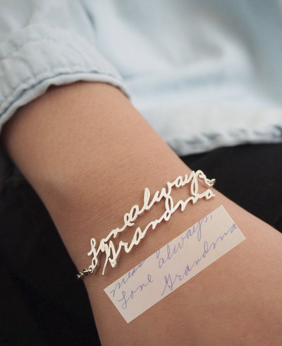 Personalized Handwritten Bracelet-TDE