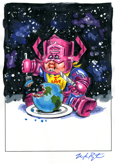 Galactic GUS / Planet TERRY Color Rough - Marveless Kids Series 1 2019