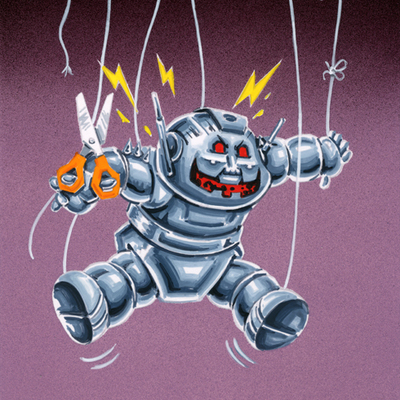 Ult ron / noah strings final art - marveless kids - series 1 2019 - Thumbnail 4