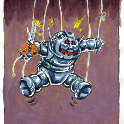 Ult ron / noah strings color rough - marveless kids series 1 2019 - Thumbnail 4