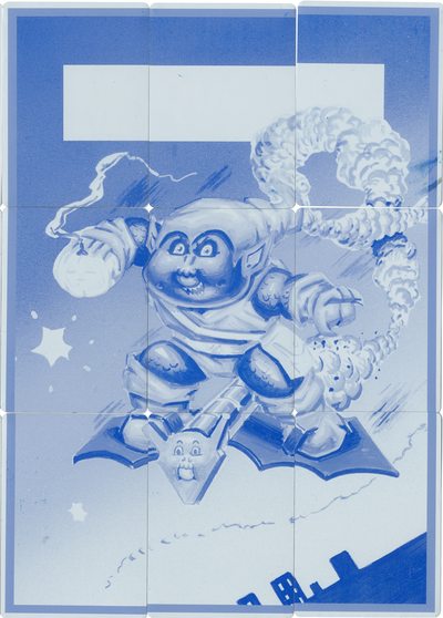 GENE Goblin / Nasty NORMAN 9 Plate Puzzle Sets