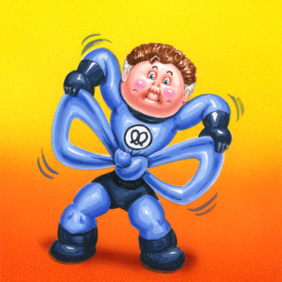 Rubbery reed / don knots final art - marveless kids - series 1 2019 - Thumbnail 3