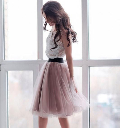 Short Tulle Women's Skirt for Party