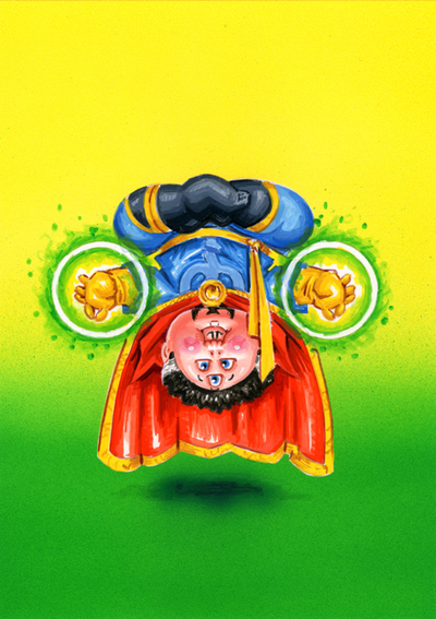 Strange STEPHEN / Mystical ART Final Art - Marveless Kids - Series 1 2019