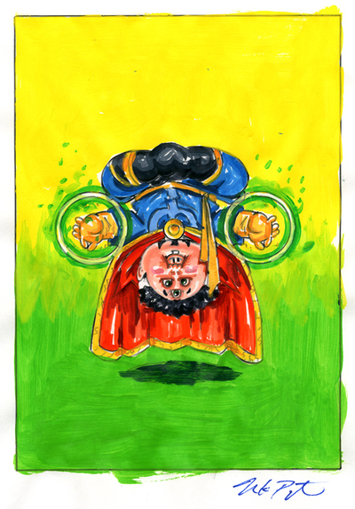 Strange STEPHEN / Mystical ART Color Rough - Marveless Kids Series 1 2019