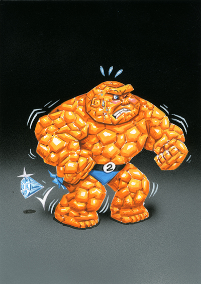 Backed Up BEN / Constipate SEAN Final Art - Marveless Kids - Series 1 2019