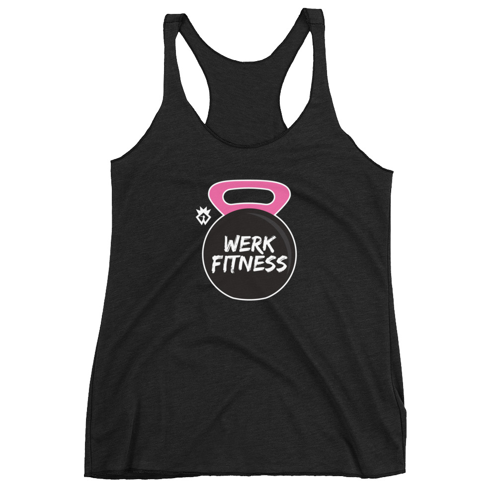 Werk Fitness black women's tanktop