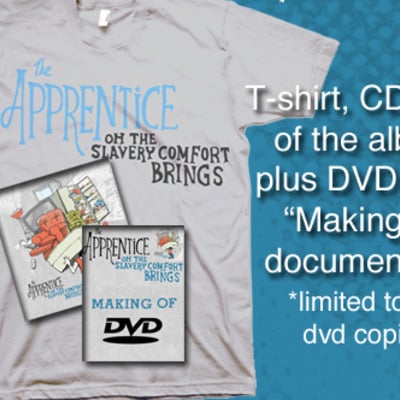 The apprentice-oh the slavery comfort brings cd/dvd/t-shirt combo - Thumbnail 2
