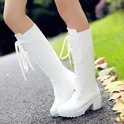 New lace-up Martin boots high boots